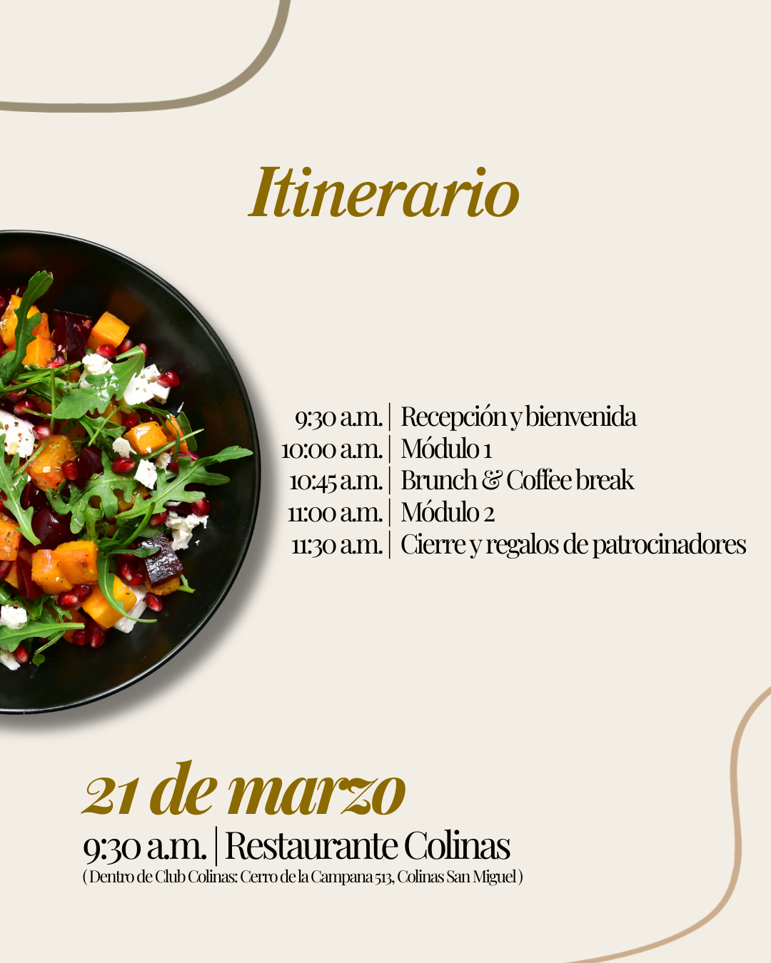 Atelier Sessions - Taller de Alimentación Anti-Inflamatoria